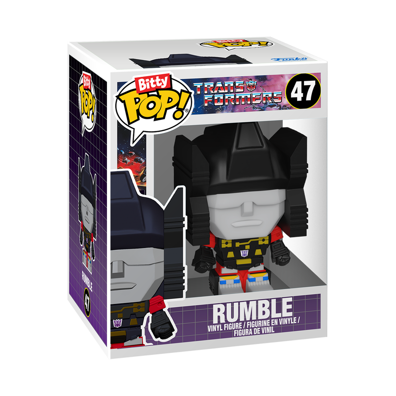 FUNKO BITTY POP! BITTY BOT SOUNDWAVE WITH RUMBLE