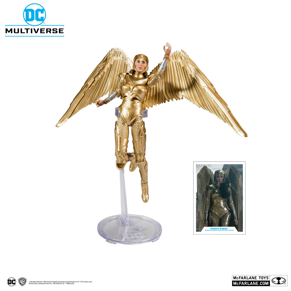 MCFARLANE TOYS DC MULTIVERSE WONDER WOMAN 1987 GOLDEN ARMOR: WONDER WOMAN
