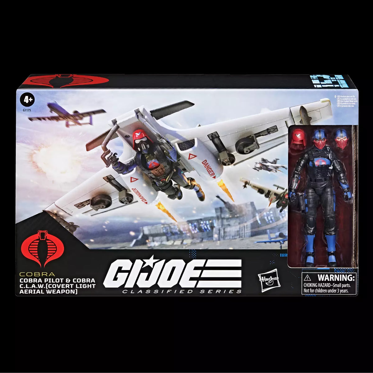 G.I.JOE Classified Series Cobra Cobra Pilot & Cobra C.L.A.W