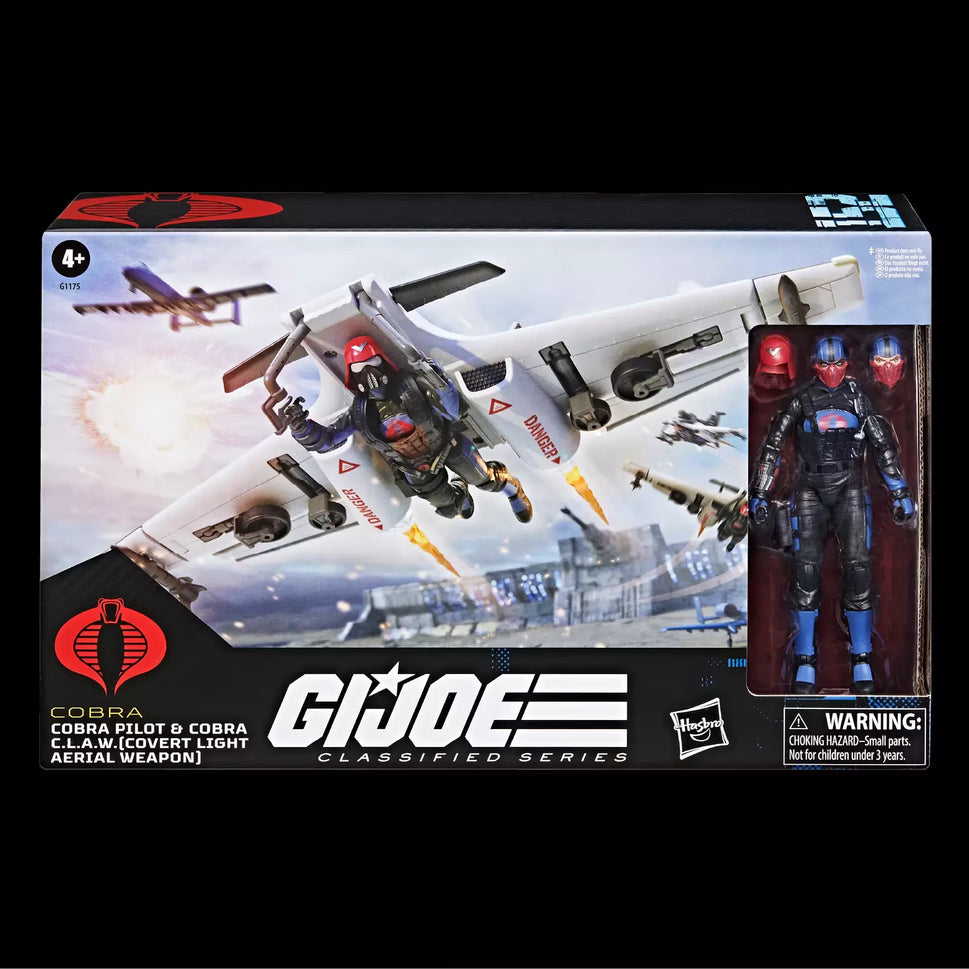 G.I.JOE Classified Series Cobra Cobra Pilot & Cobra C.L.A.W