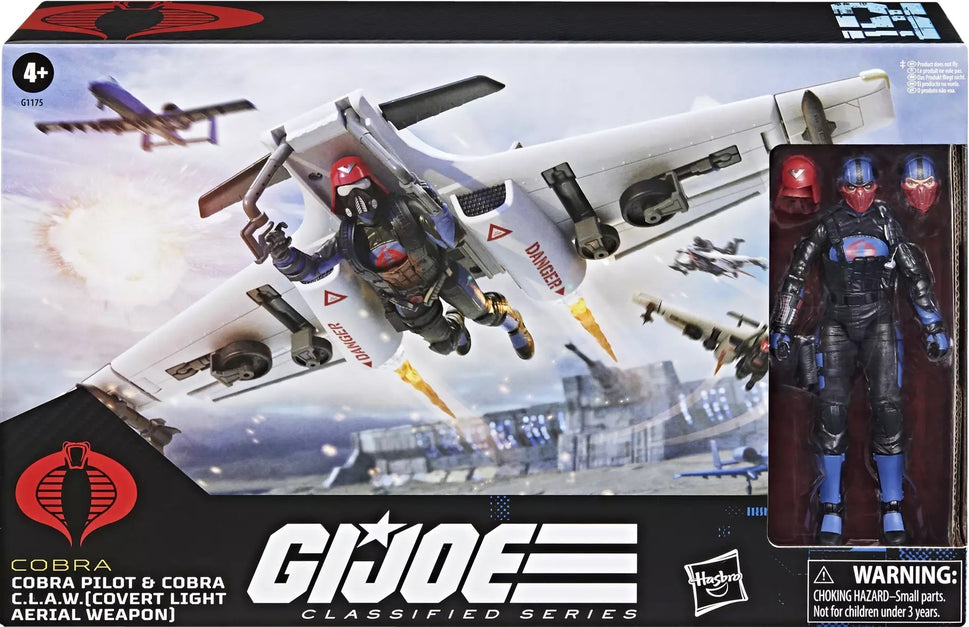 G.I.JOE Classified Series Cobra Cobra Pilot & Cobra C.L.A.W