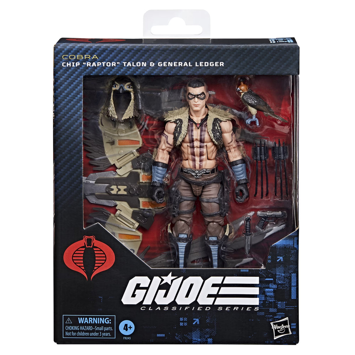 G.I.JOE Classified Series Cobra Chip "Raptor" Talon & General Ledger
