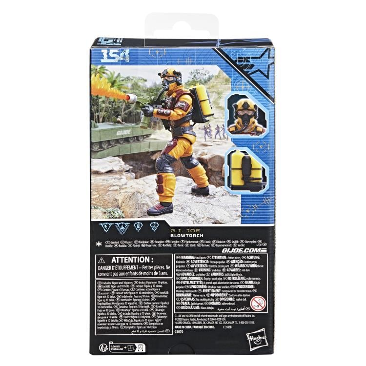 G.I.JOE CLASSIFIED SERIES BLOWTORCH