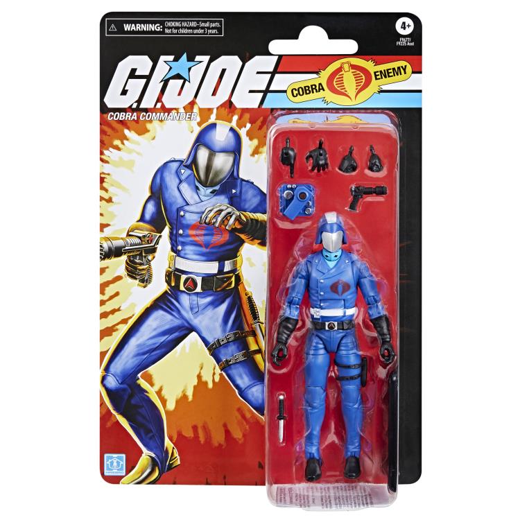 G.I.JOE RETRO COBRA ENEMY COBRA COMMANDER