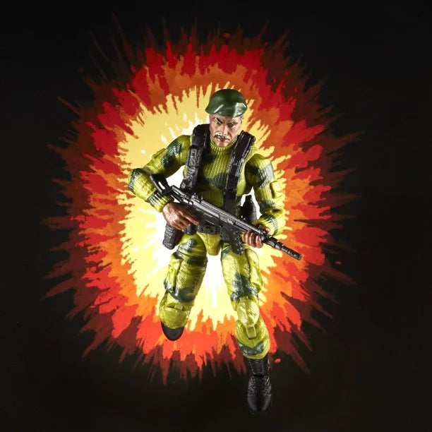 G.I.JOE RETRO COLLECTION  LONZO "STALKER" WILKINSON (3.75-inch)