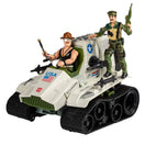 Switch Transformers X G.I.JOE Autobot Kup Triple T w/ Leatherneck &amp; Sgt Slaughter 2 image