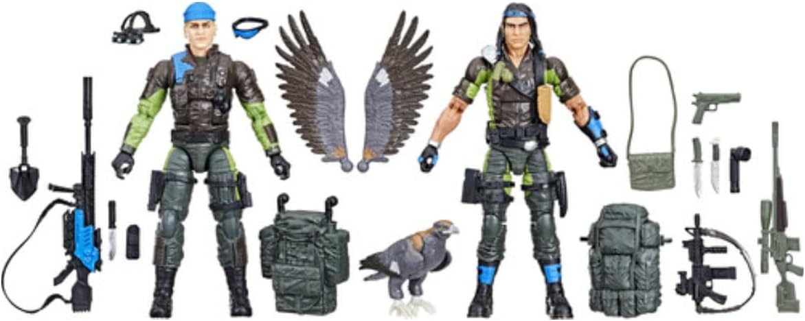 G.I.Joe Classified Series Low-Light, Spirit Iron-Knife, & Niyol