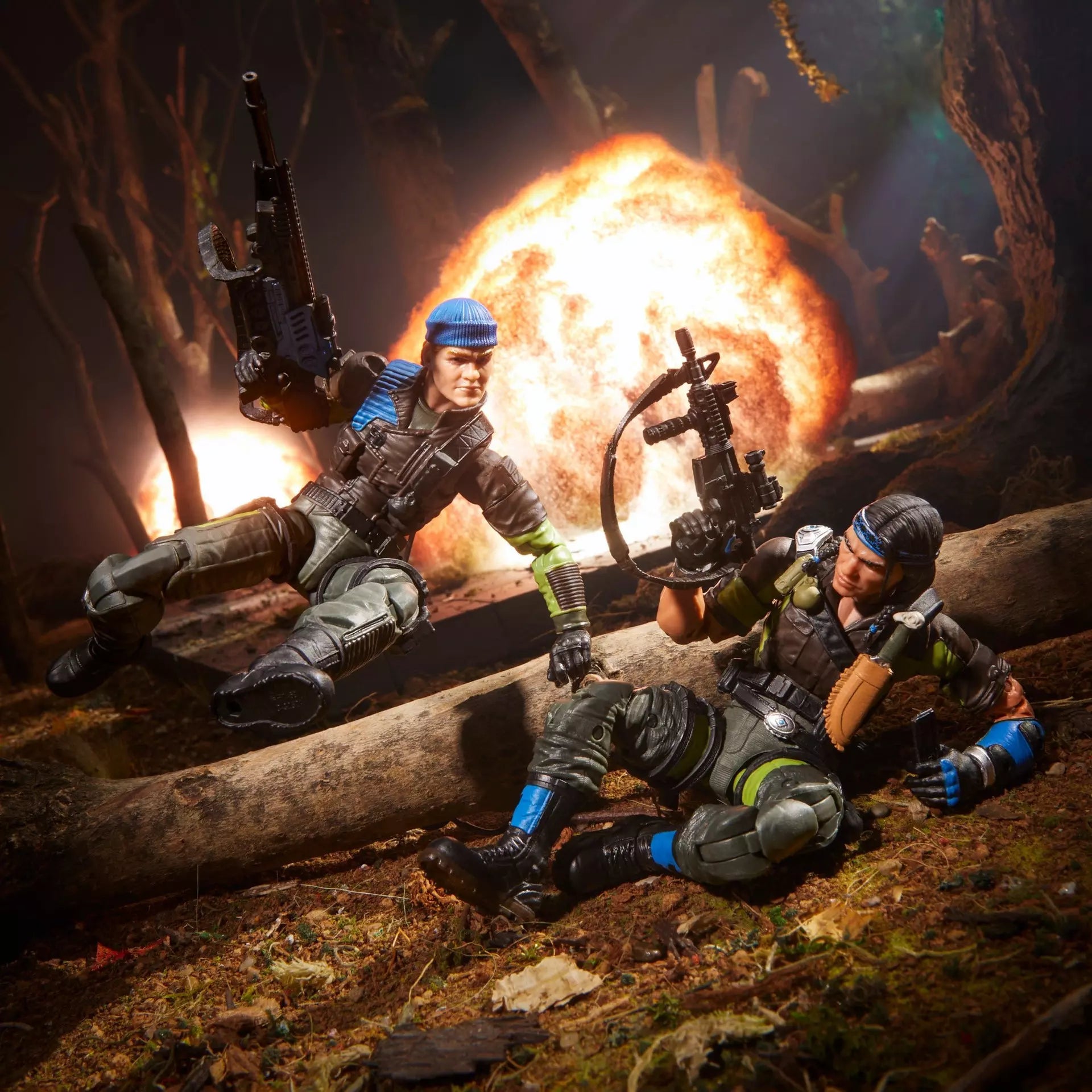 G.I.Joe Classified Series Low-Light, Spirit Iron-Knife, & Niyol