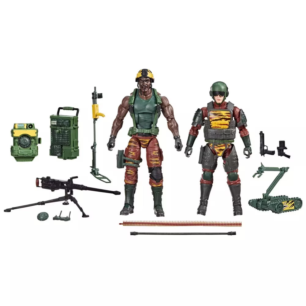 G.I.JOE Classified Series Tiger Force Roadblock, Tripwire & M.A.C.L.E.O.D