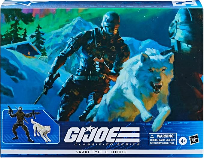 G.I.JOE Classified Series Snake Eyes & Timber