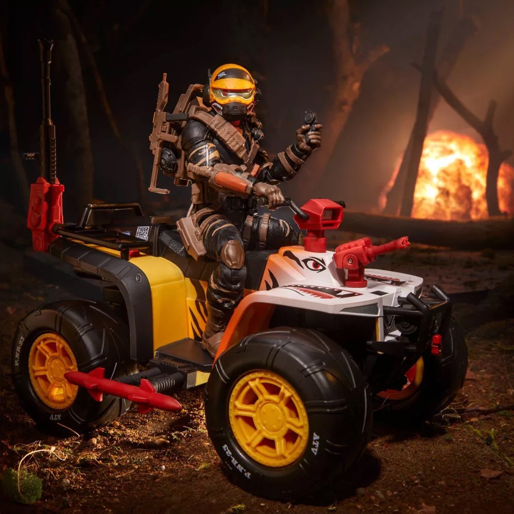 G.I.JOE Classified Series Tiger Force Wreckage & Tiger Paw
