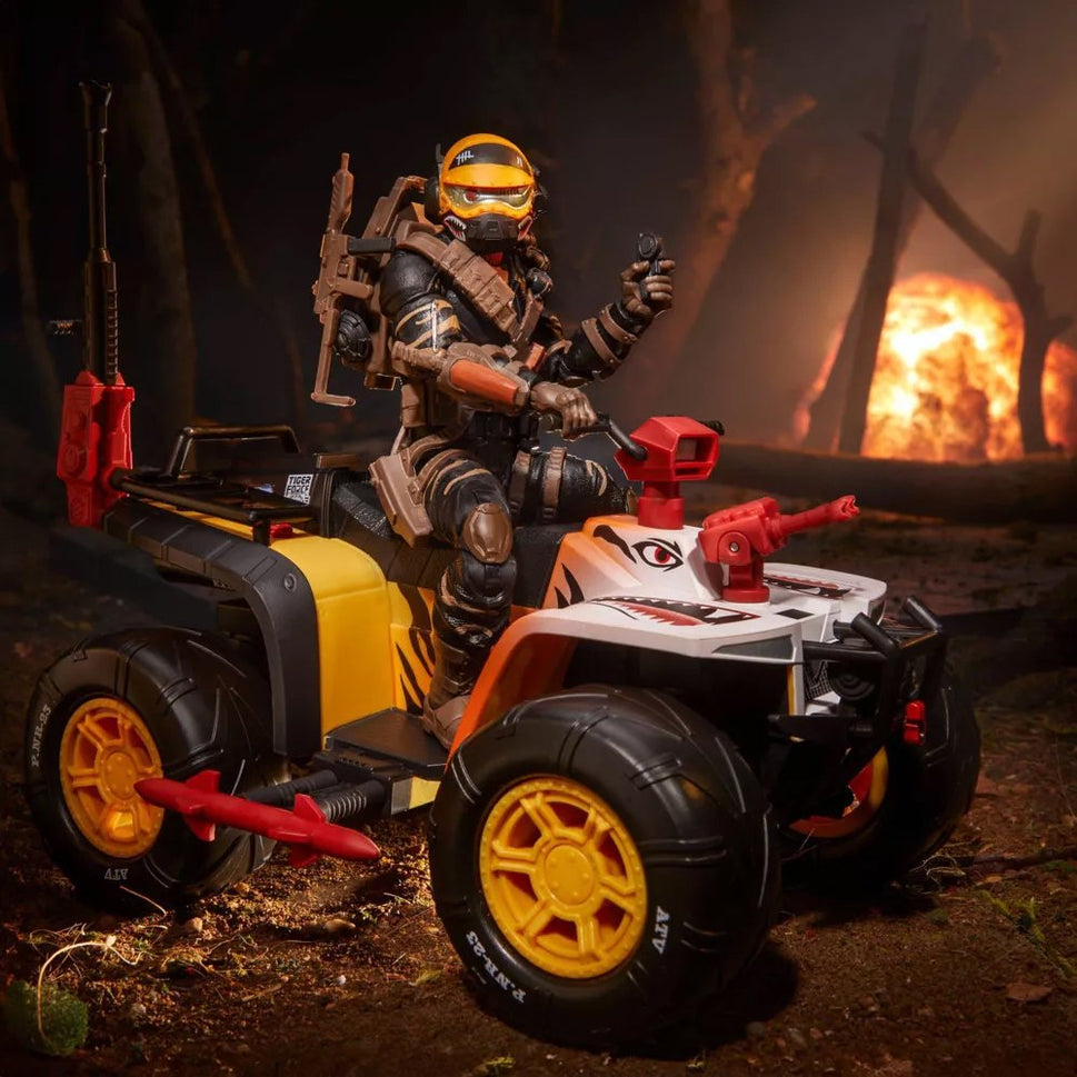 G.I.JOE Classified Series Tiger Force Wreckage & Tiger Paw