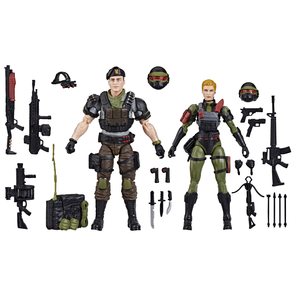 G.I.JOE Classified Series Night Force Vincent R. "Falcon" Falcone & Quarrel