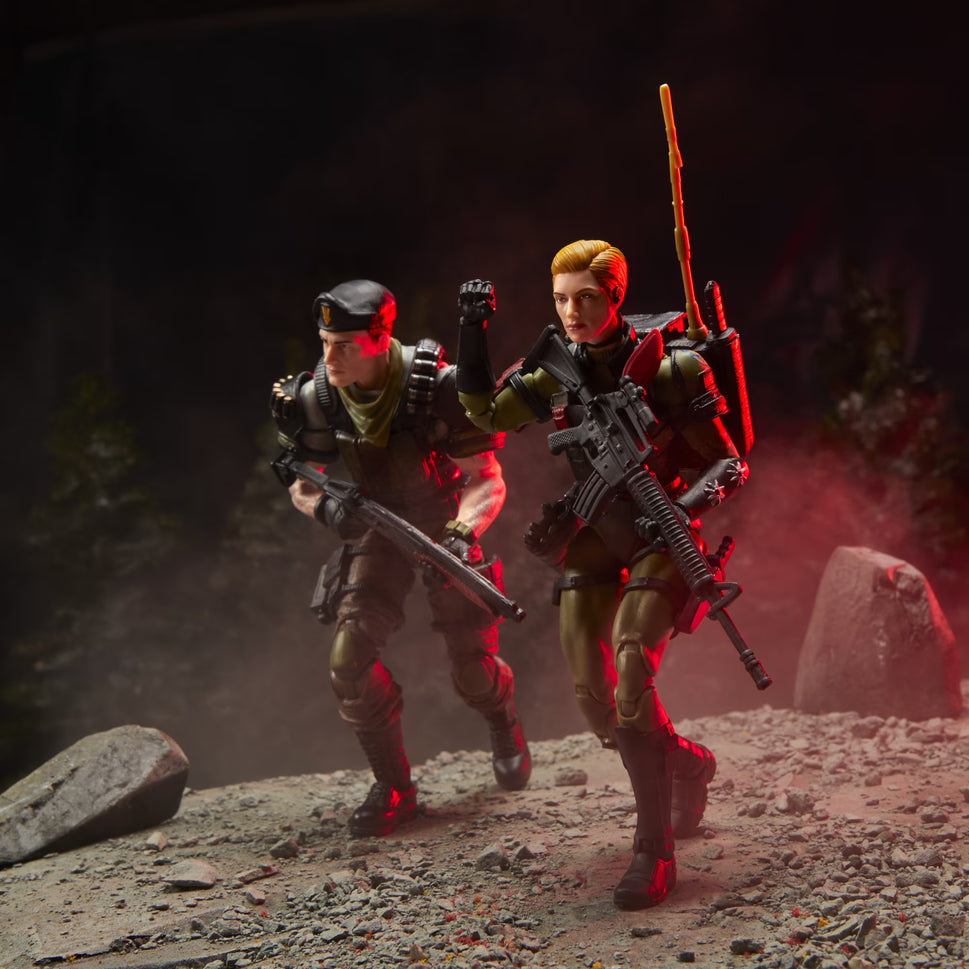 G.I.JOE Classified Series Night Force Vincent R. "Falcon" Falcone & Quarrel