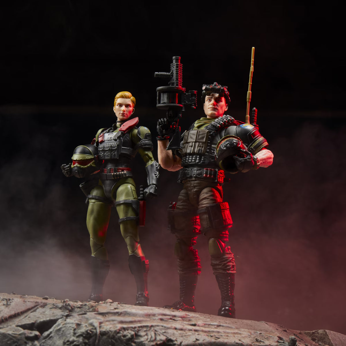 G.I.JOE Classified Series Night Force Vincent R. "Falcon" Falcone & Quarrel