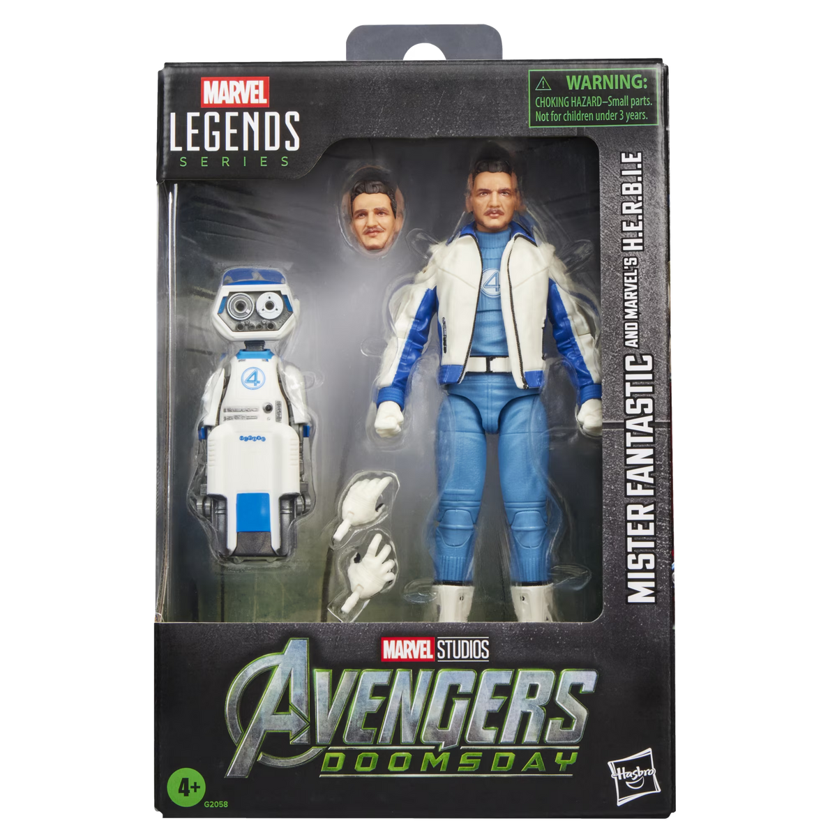 Marvel Legend Series Avengers Doomsday Mister Fantastic & Marvel's H.E.R.B.I.E
