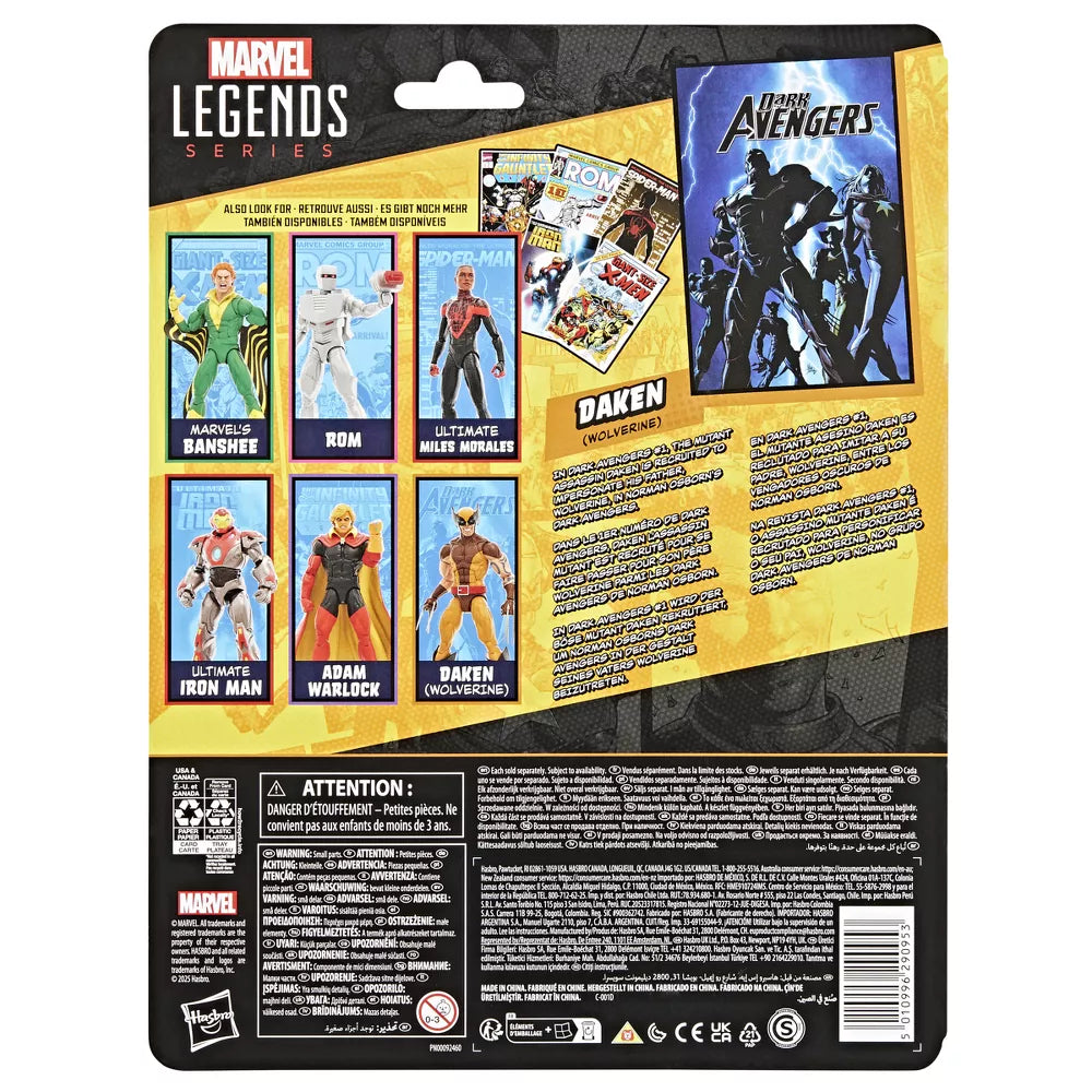 MARVEL LEGEND SERIES DARK AVENGERS DAKEN (WOLVERINE)