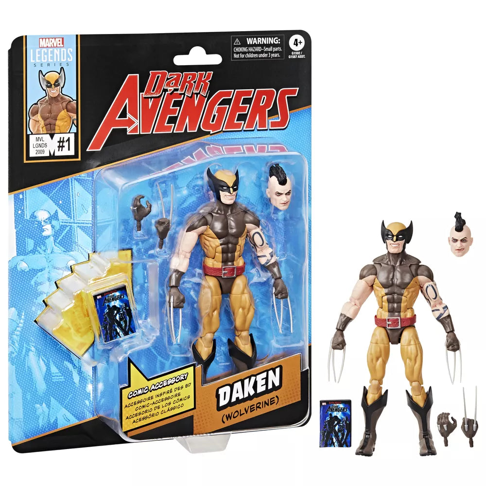MARVEL LEGEND SERIES DARK AVENGERS DAKEN (WOLVERINE)
