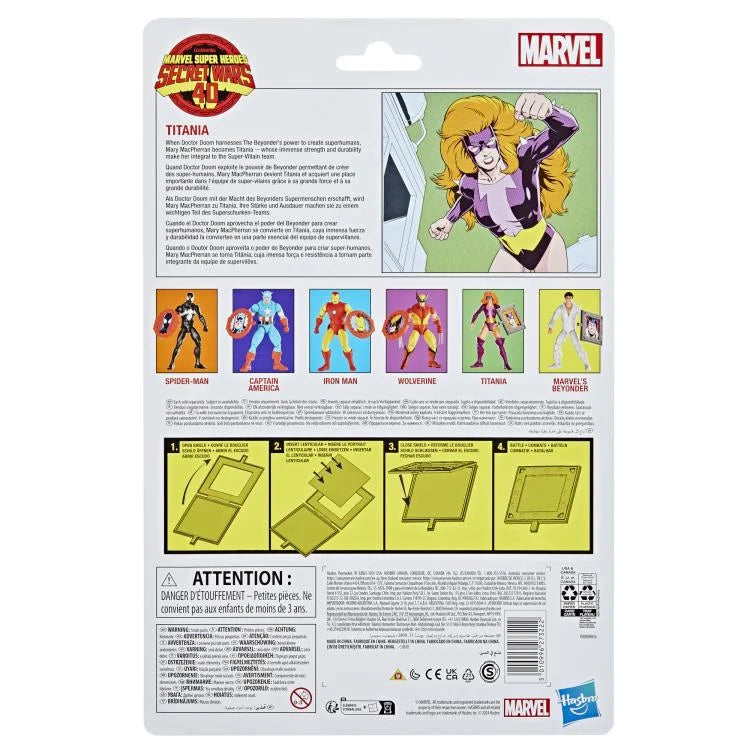 Marvel Legends Series Secret Wars Titania