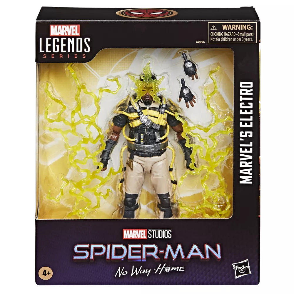 MARVEL LEGEND SERIES SPIDER-MAN NO WAY HOME  MARVEL'S ELECTRO