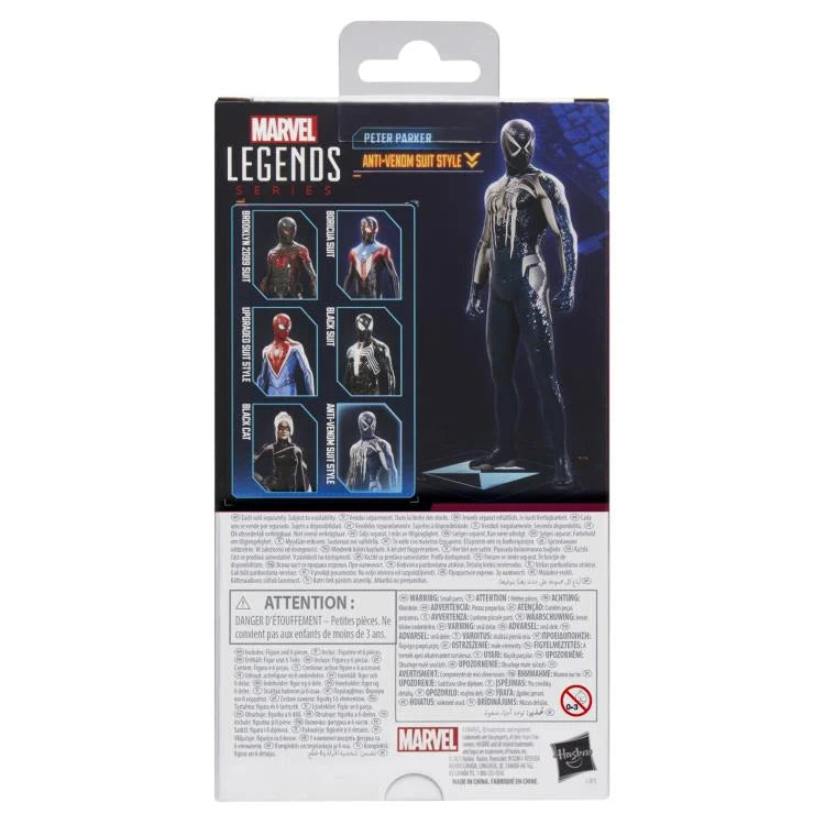MARVEL LEGEND SERIES SPIDER-MAN 2: PETER PARKER ANTI-VENOM SUIT STYLE