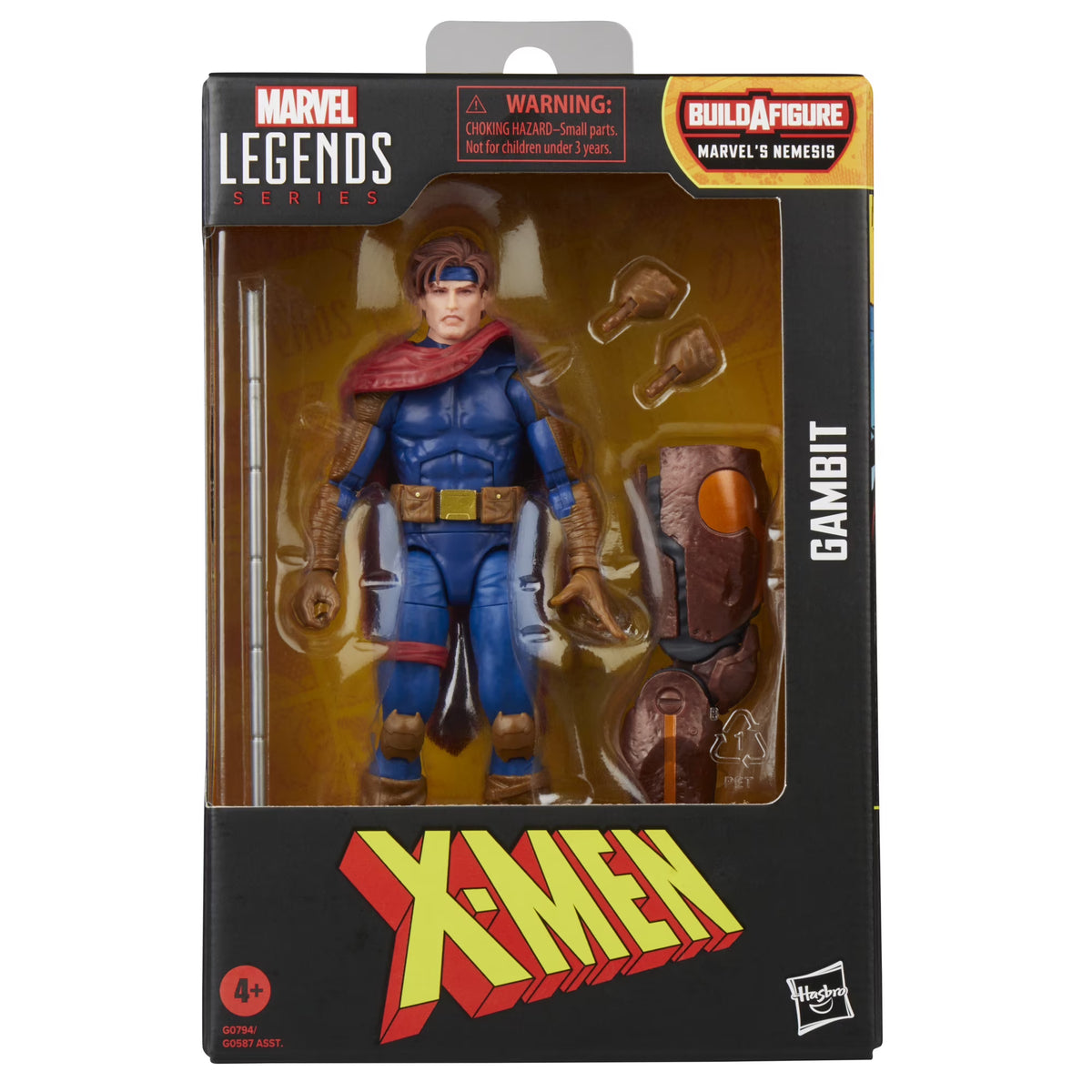 Marvel Legends Series X-MEN Gambit BAF Nemesis
