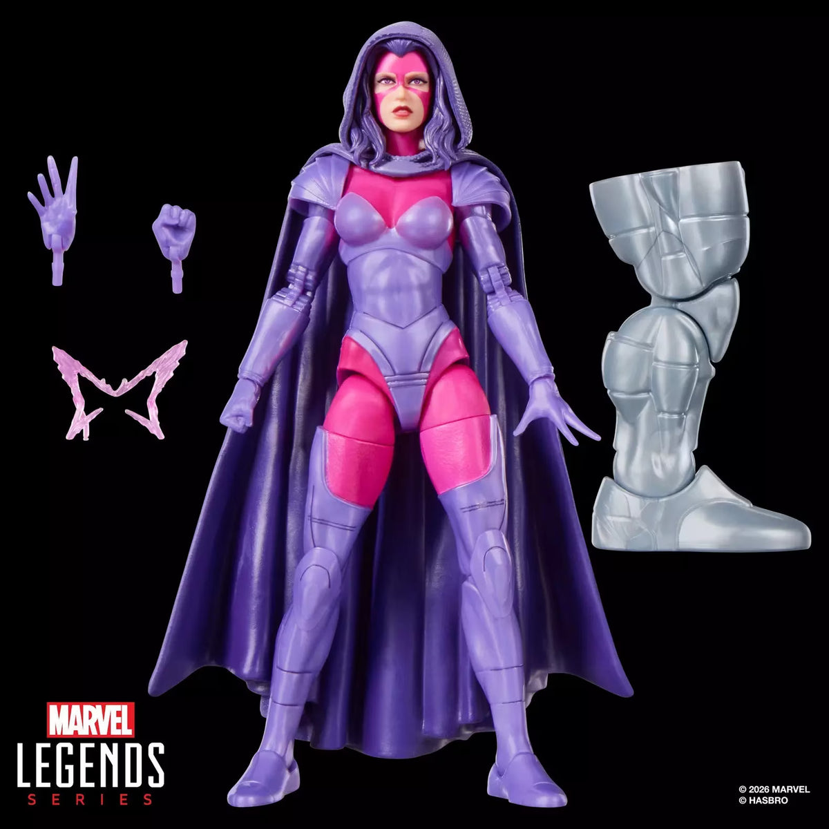 Marvel Legend Series Marvel Psylocke BAF BOX