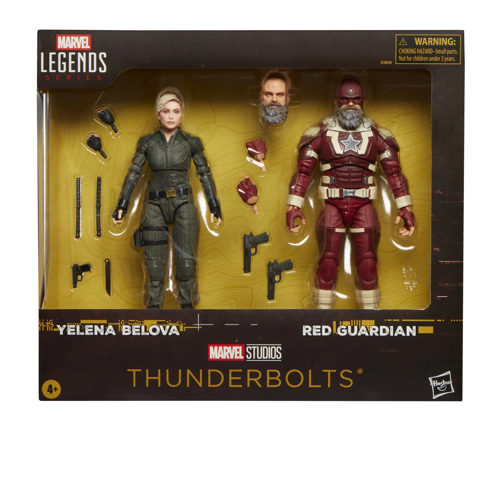 Marvel Legend Series MS Thunderbolts  Yelena Belova & Red Guardian