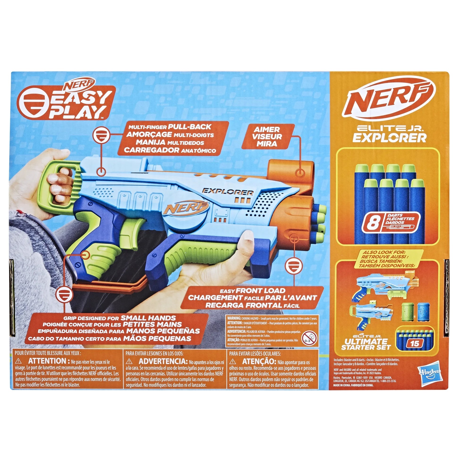 NERF Elite Jr. Explorer Easy Play