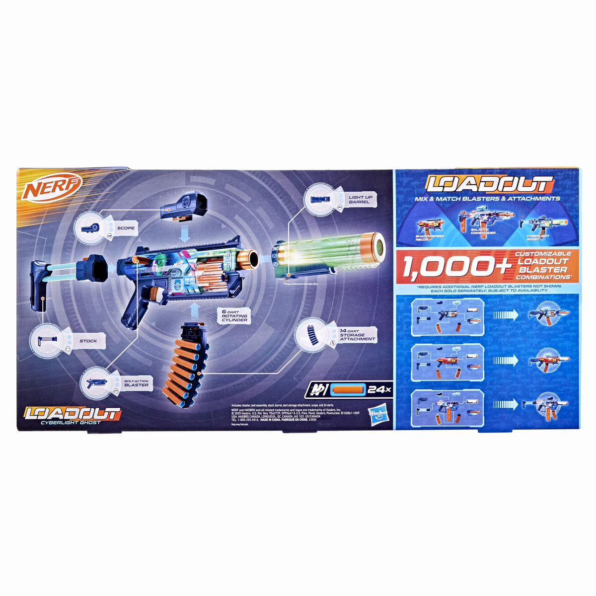 Nerf Loadout Cyberlight Ghost