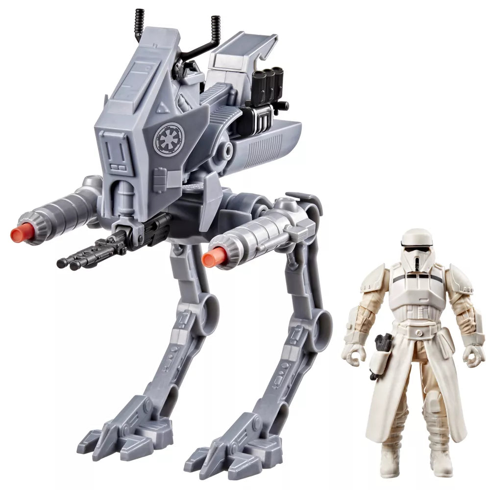 Star Wars ActionVerse  AT-RT & Imperial Remnant AT-RT Driver
