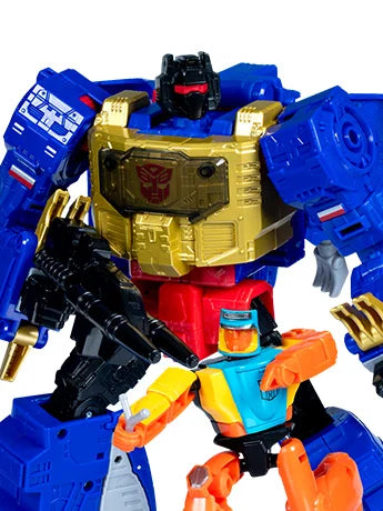 Transformers Age Of The Primes G2 Universe Grimlock & Autobot Wheelie