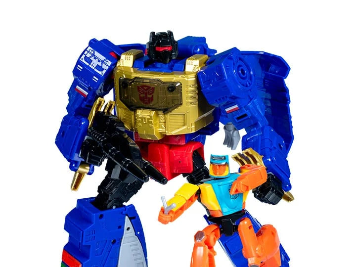 Transformers Age Of The Primes G2 Universe Grimlock & Autobot Wheelie