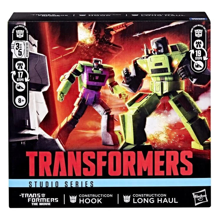 Transformers Studio Series Constructicon Hook & Constructicon Long Haul