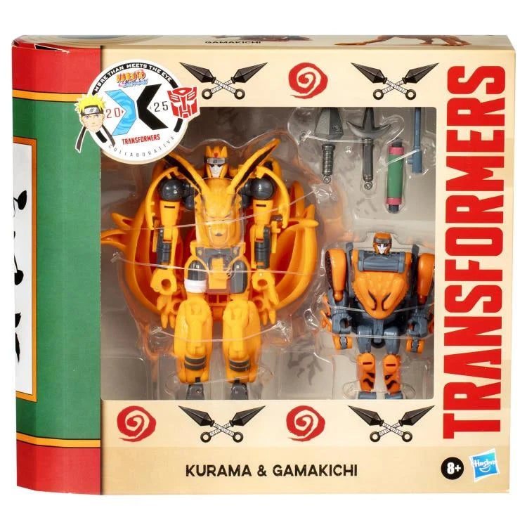 Transformers x Naruto Kurama & Gamakichi