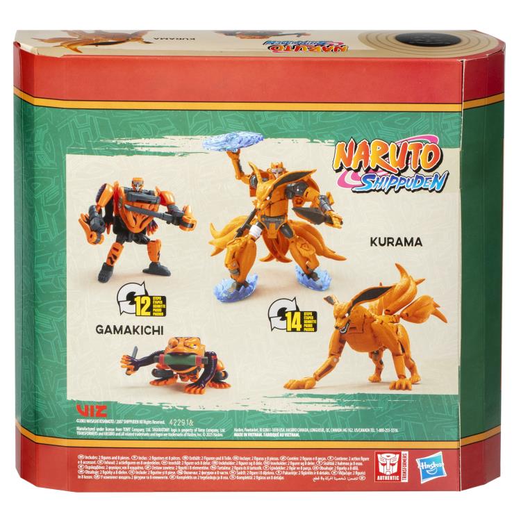 Transformers x Naruto Kurama & Gamakichi