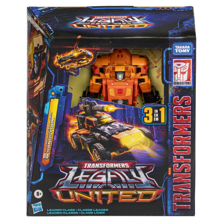 Transformers Legacy United G1 Triple Changer Sandstorm