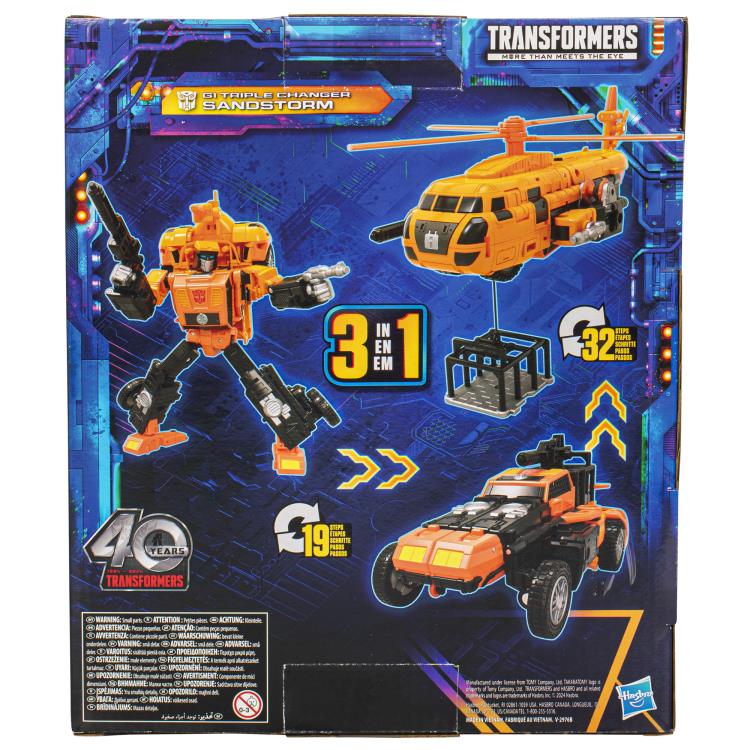 Transformers Legacy United G1 Triple Changer Sandstorm