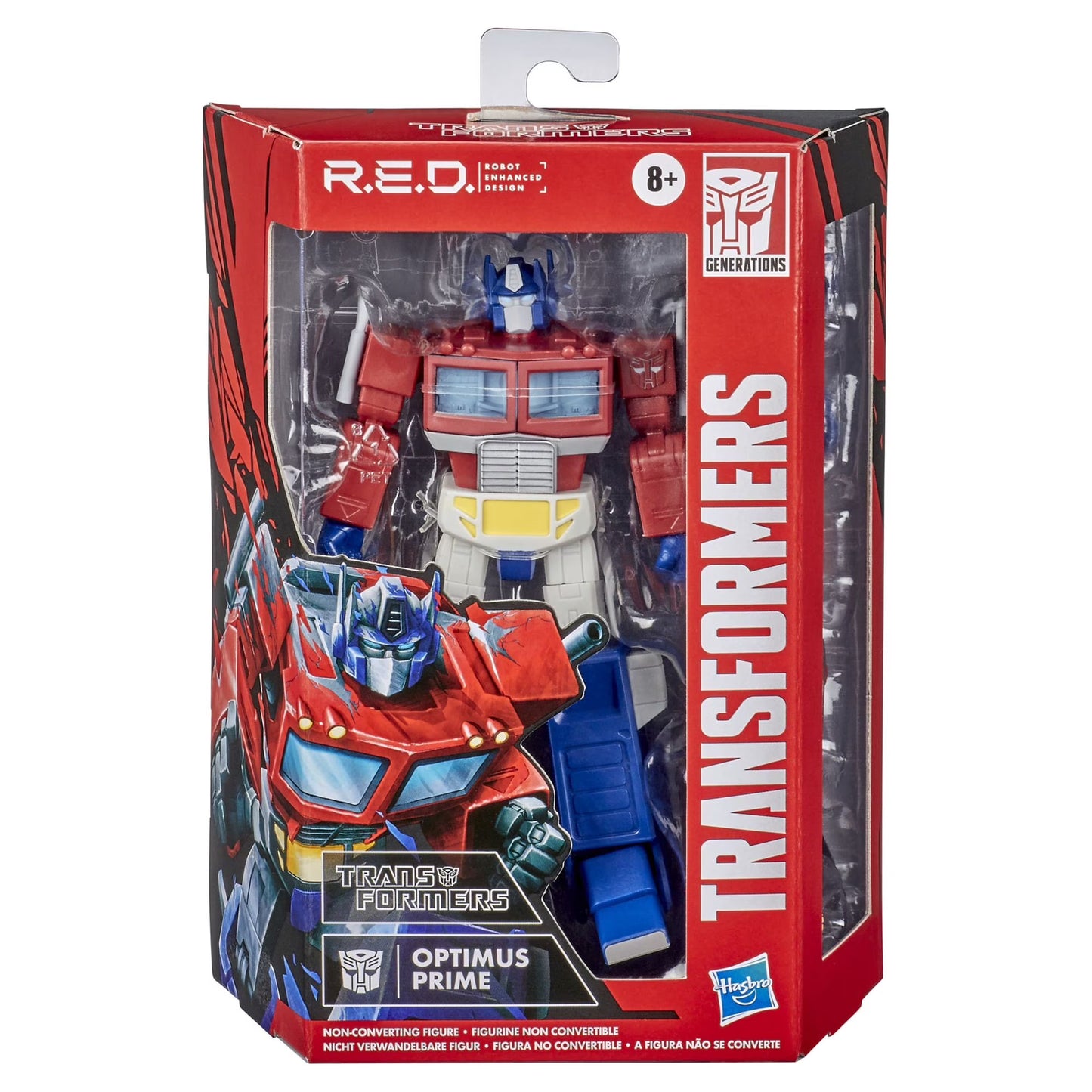 Transformers [R.E.D] Robot Enchanced Design G1 Optimus Prime