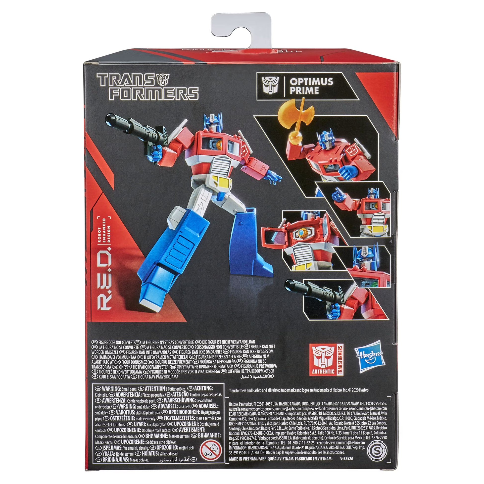 Transformers [R.E.D] Robot Enchanced Design G1 Optimus Prime