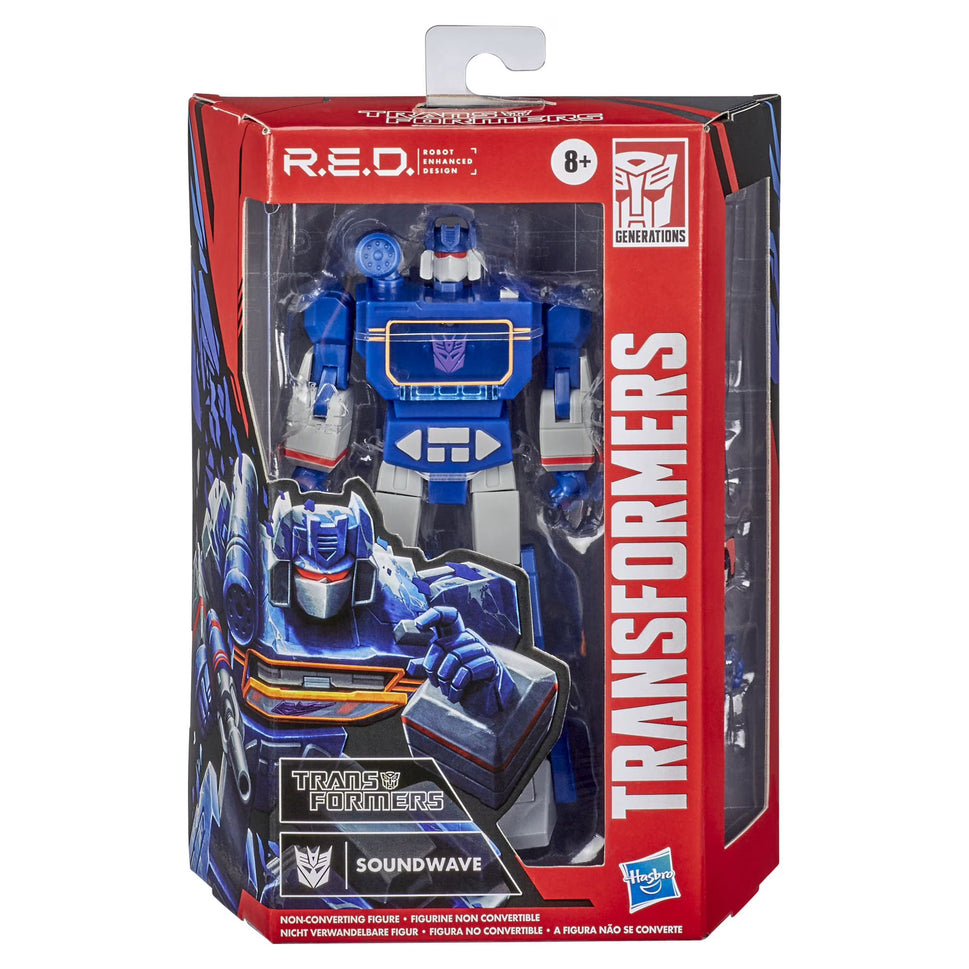 Transformers [R.E.D.] Robot Enhanced Design G1 Soundwave