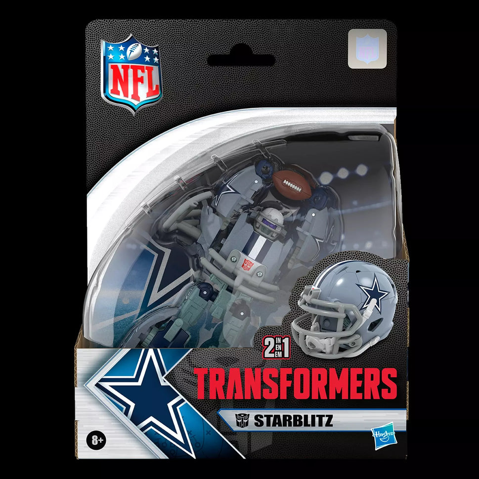 Transformers X NFL Collaborative Dallas Cowboys Transformers Starblitz