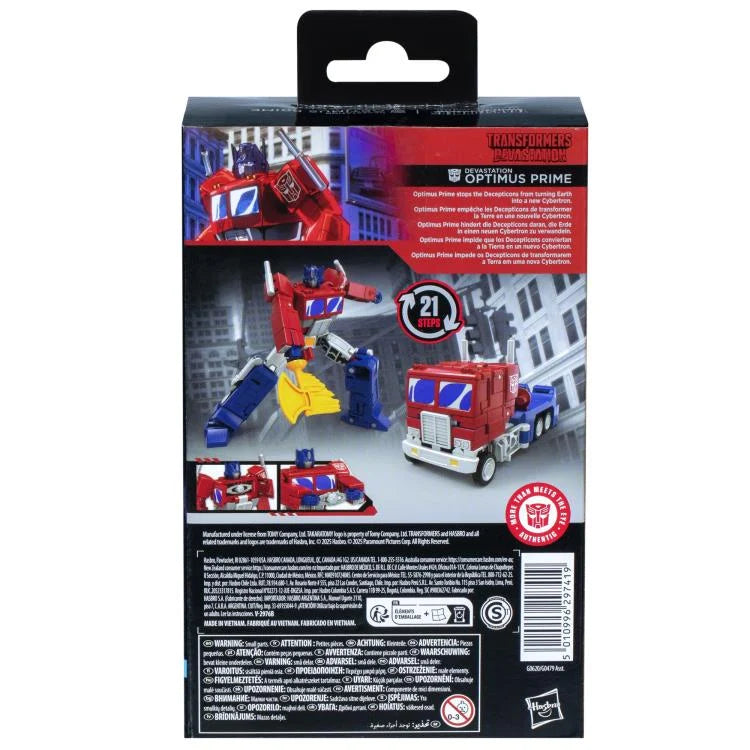 TRANSFORMERS STUDIO SERIES (TRANSFORMERS DEVASTATION)  OPTIMUS PRIME