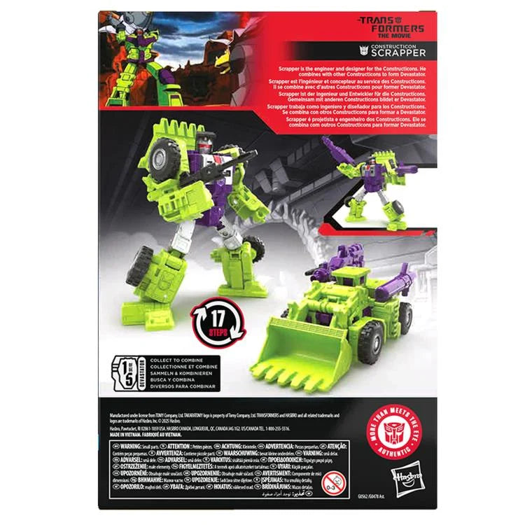 TRANSFORMERS STUDIO SERIES CONSTRUCTION SCRAPPER