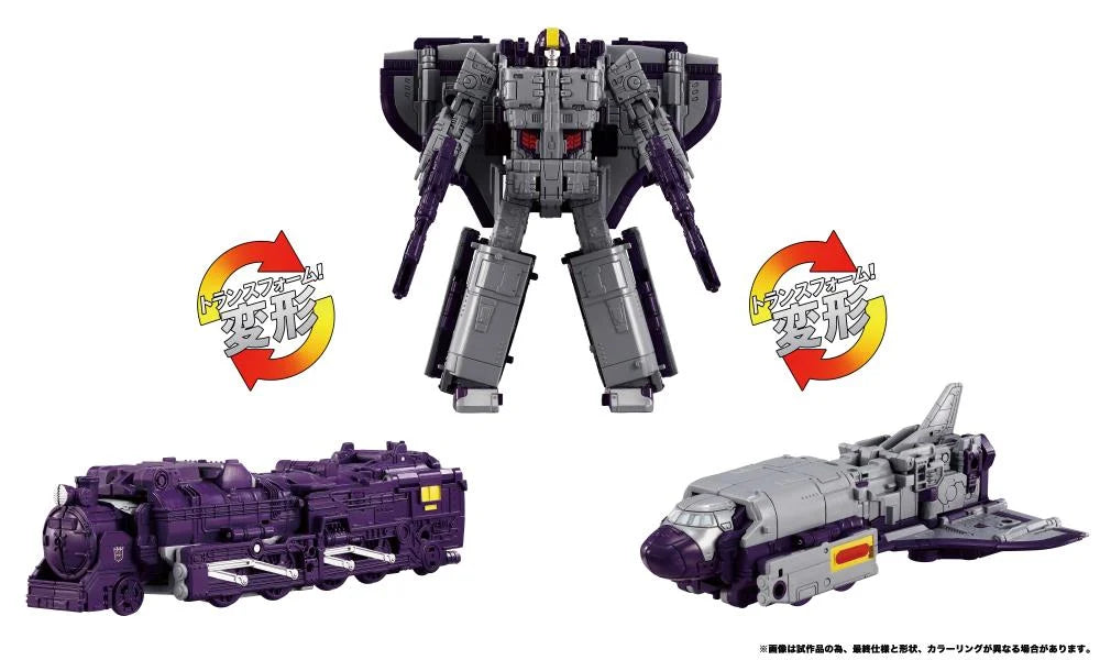 TRANSFORMERS DRAMATIC CAPTURE SERIES TRIPLE TAKEOVER