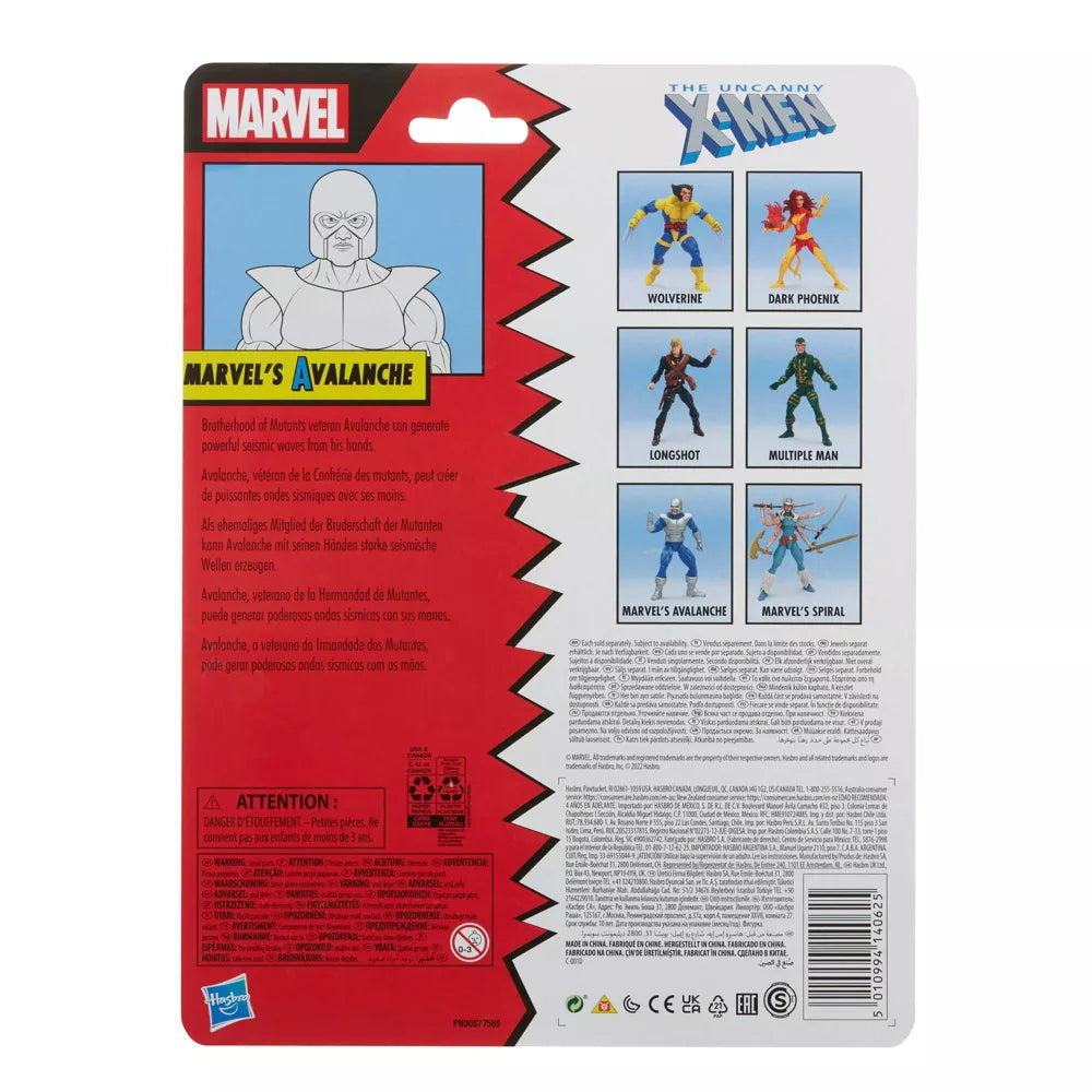 Marvel Comics The Uncanny X-Men Marvel's Avalanche