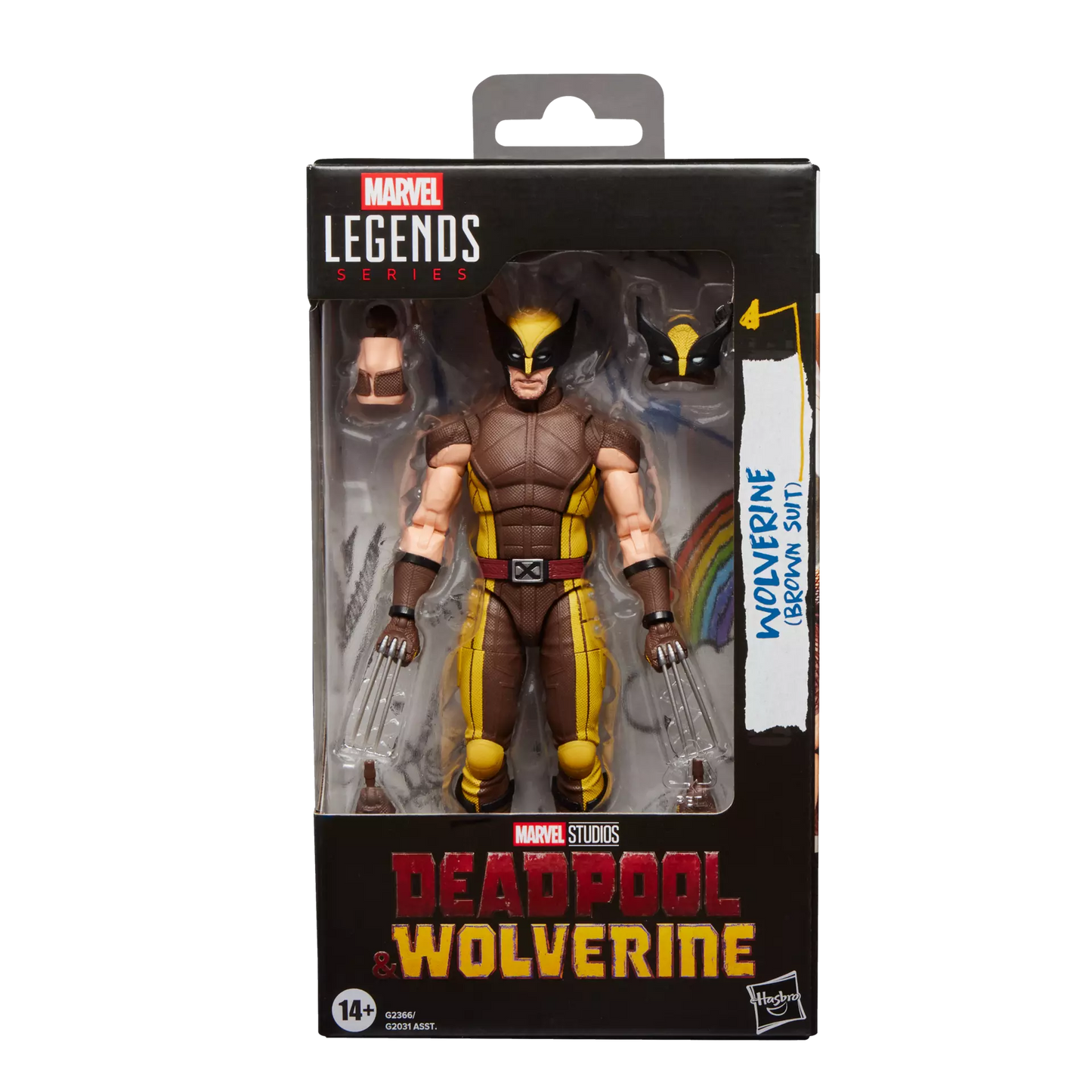 Marvel Legend Series MS Deadpool & Wolverine  Wolverine (Brown Suit)