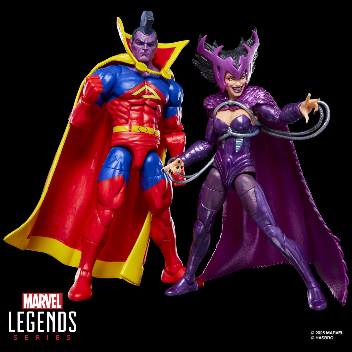 Marvel Legends Series X-MEN Deathbird & Marvel's Gladiator