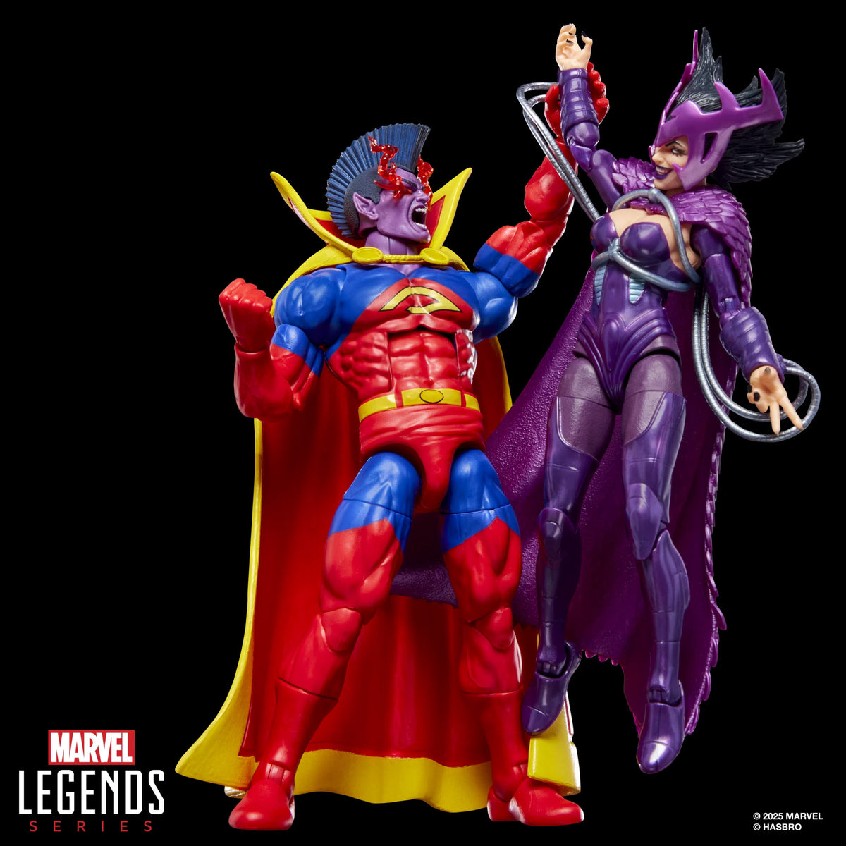 Marvel Legends Series X-MEN Deathbird & Marvel's Gladiator