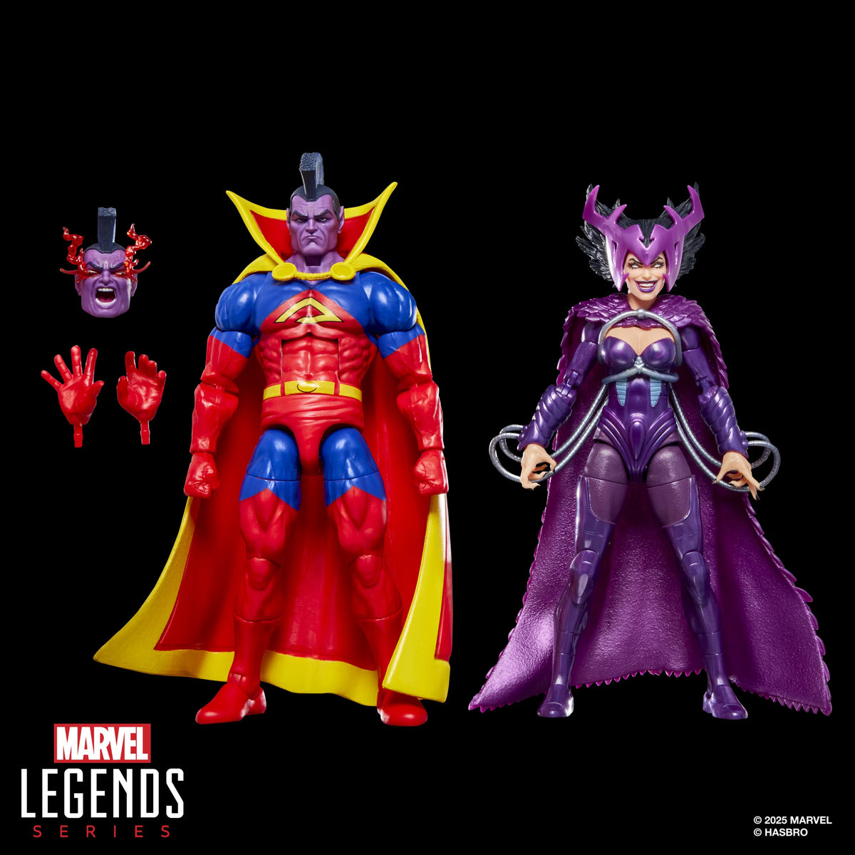 Marvel Legends Series X-MEN Deathbird & Marvel's Gladiator